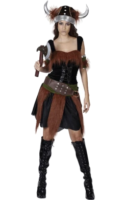 Bristol Novelty Womens Viking Costume