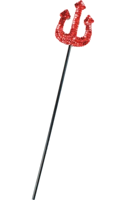 Bristol Novelty Sequinned Devil Trident Halloween