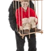 HouseHaunters Gorilla Cage Capture Costume Animals