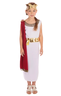 Bristol Novelty Around The World Kids Aphrodite Greek Costume