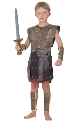 Bristol Novelty Kids Little Warrior Costume