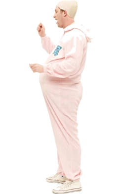 Orion Costumes Adult Pink Babygrow Costume 7 Orion Costumes Adult Pink Babygrow Costume