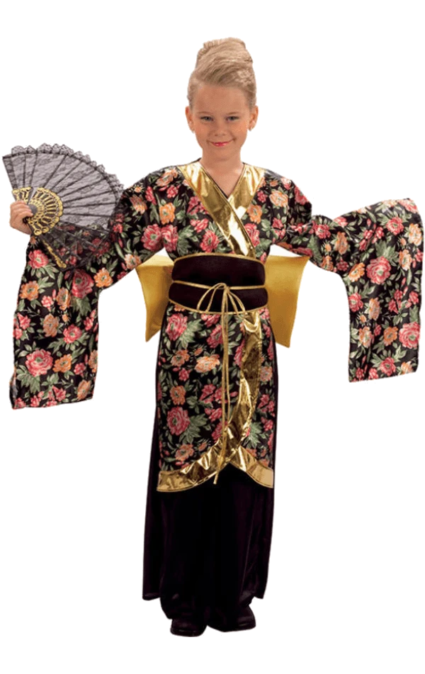 Bristol Novelty Childrens Geisha Japanese Costume Around The World 3 Bristol Novelty Childrens Geisha Japanese Costume Around The World