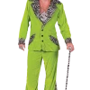 Orion Costumes Adult Green Pimp Costume Novelty