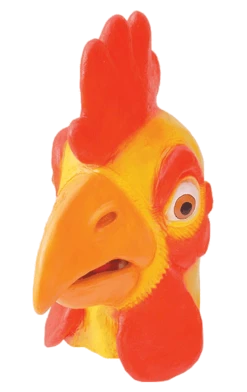 Bristol Novelty Rubber Chicken Facepiece