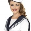 Smiffys Sailor Hat And Collar Set Festivals
