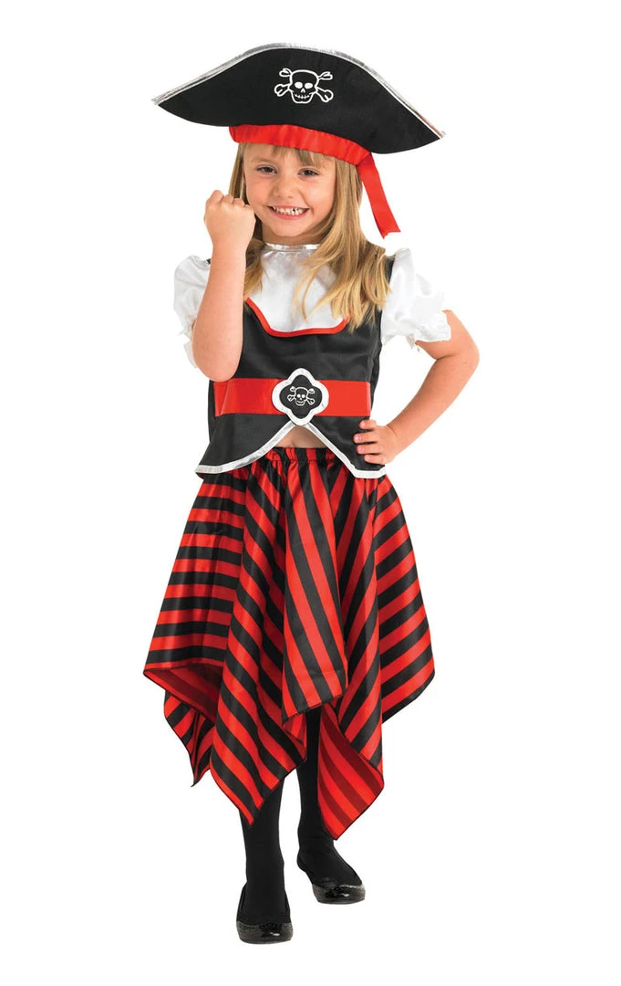 Rubies Kids Pirate Lass Costume Pirates 3 Rubies Kids Pirate Lass Costume Pirates