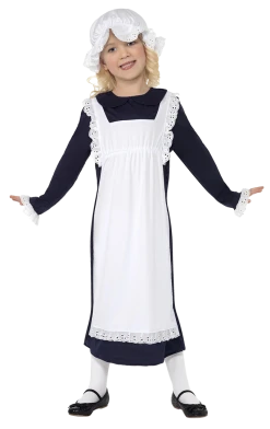 Smiffys Kids Victorian Maid Costume