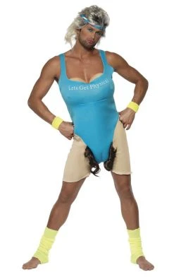 Smiffys Mens Get Physical 80s Workout Costume Novelty