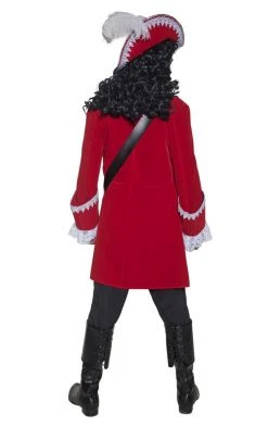 Smiffys Book Characters Adult Captain Hook Costume 7 Smiffys Book Characters Adult Captain Hook Costume