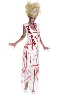 Smiffys Adult Zombie Prom Queen Costume Movies