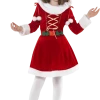 Smiffys Little Miss Santa Costume