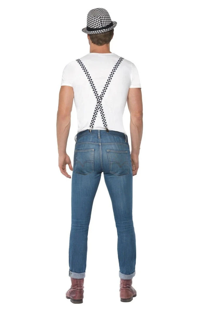 Smiffys 80s Monochrome Kit 1980's 6 Smiffys 80s Monochrome Kit 1980's