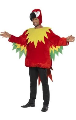 Smiffys Adult Parrot Animal Costume All Adult Costumes