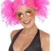 Smiffys Pink Bunches Wig 1980's
