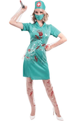 Orion Costumes Womens Bloody Horror Nurse Costume