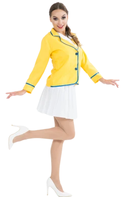 Orion Costumes Womens Hi-De-Hi Happy Camper Costume British / UK