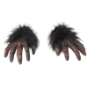 Bristol Novelty Dark Werewolf Gloves Accessory