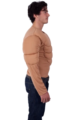 Orion Costumes Adult Printed Muscle Chest Top Novelty