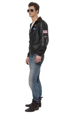 Smiffys Mens Top Gun Maverick Jacket