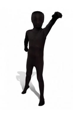 Body Republic Fairytales Kids Black Morphsuit Costume