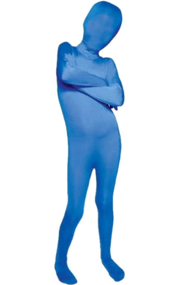 Body Republic Childrens Blue Morphsuit 3 Body Republic Childrens Blue Morphsuit
