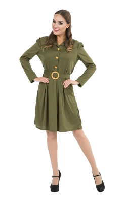 Orion Costumes British / UK Womens World War 2 Military Dress