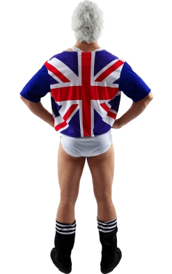 Orion Costumes Mens Big Daddy Wrestler Costume British / UK