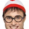 Smiffys Wheres Wally Where's Wally Hat & Glasses Set