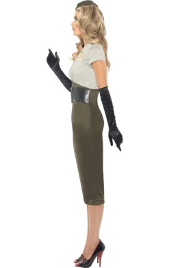 Smiffys Womens 1940s Army Girl Costume