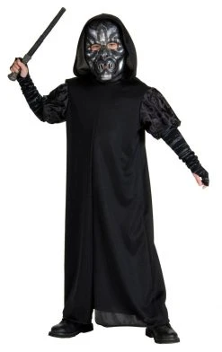 Rubies Book Characters Kids Harry Potter Death Eater Costume
