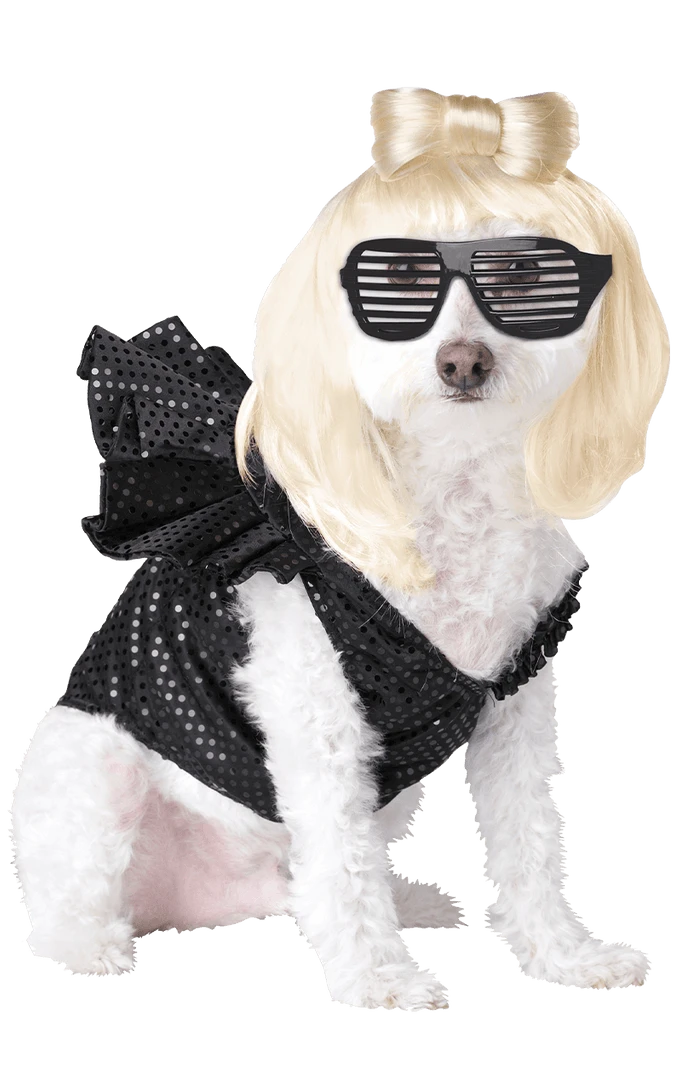 California Costumes Lady Gaga Dog Costume 3 California Costumes Lady Gaga Dog Costume