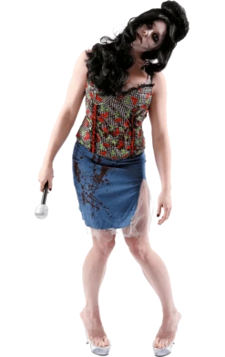 Party King Rehab Lady Zombie Costume Music & Pop/Rock Stars