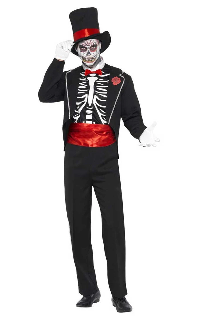 Smiffys Around The World Mr Bones Costume 3 Smiffys Around The World Mr Bones Costume