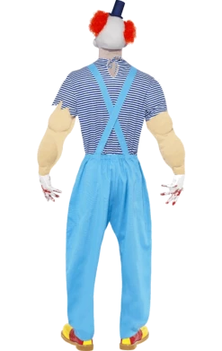 Smiffys Mens Bubbles The Evil Clown Costume Circus