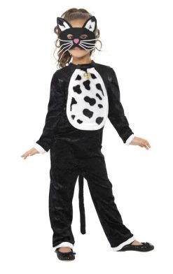 Smiffys Kids Black Cat Costume
