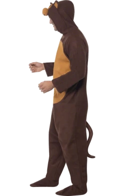 Smiffys Animals Monkey Onesie Costume