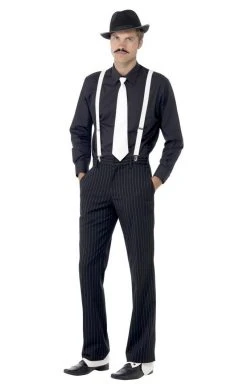 Smiffys Instant 1920s Gangster Set All Decades /Era Costumes