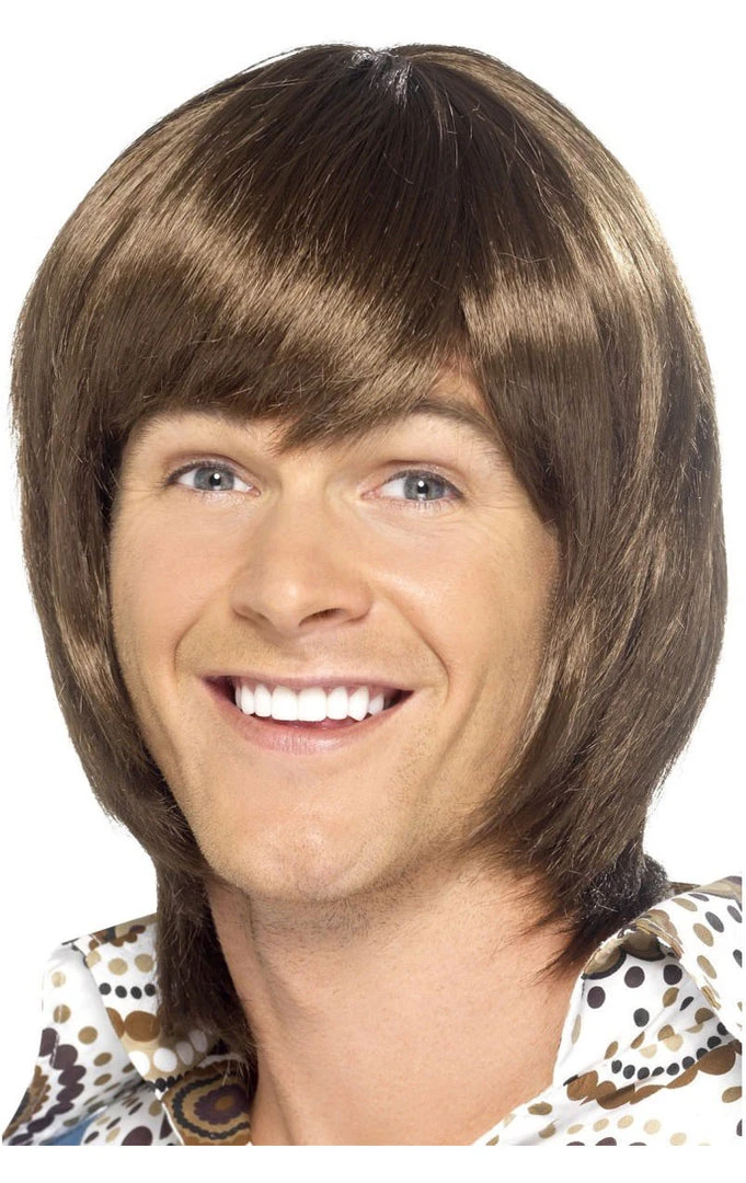 Smiffys Music & Pop/Rock Stars 70s Popstar Brown Wig 3 Smiffys Music & Pop/Rock Stars 70s Popstar Brown Wig