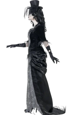 Smiffys Ladies Gothic Wild West Costume