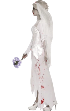 Smiffys Wedding Dead Bride Halloween Costume