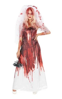 Orion Costumes Ladies Bloody Bride Costume
