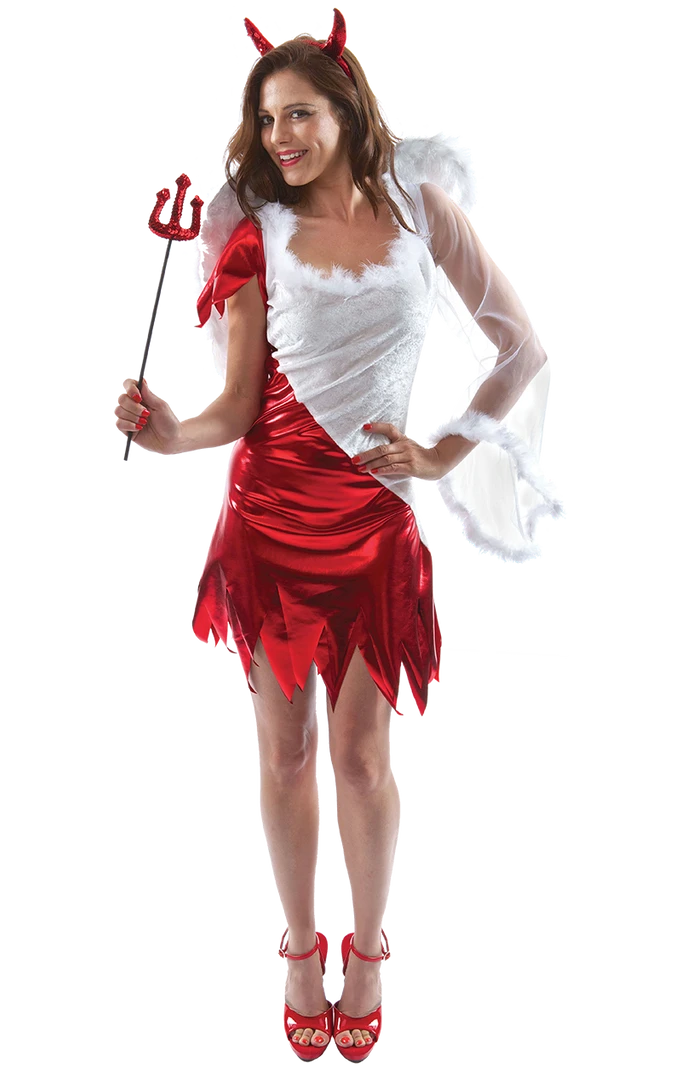 Orion Costumes Angels Ladies Angel & Devil Dress 3 Orion Costumes Angels Ladies Angel & Devil Dress