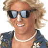 California Costumes 1970's 70s Light Blonde Wig