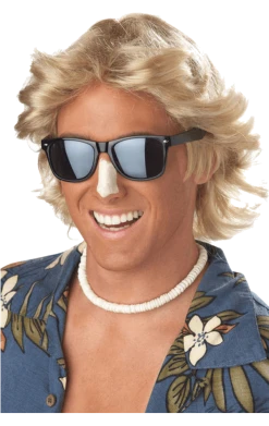 California Costumes 1970's 70s Light Blonde Wig