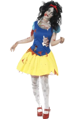 Smiffys Adult Zombie Snow White Costume