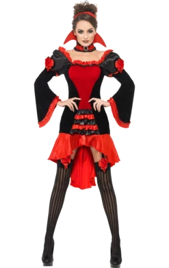 Smiffys Fever Saucy Vampiress Costume
