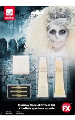 Smiffys Egyptian Ghostly Mummy Make Up Set