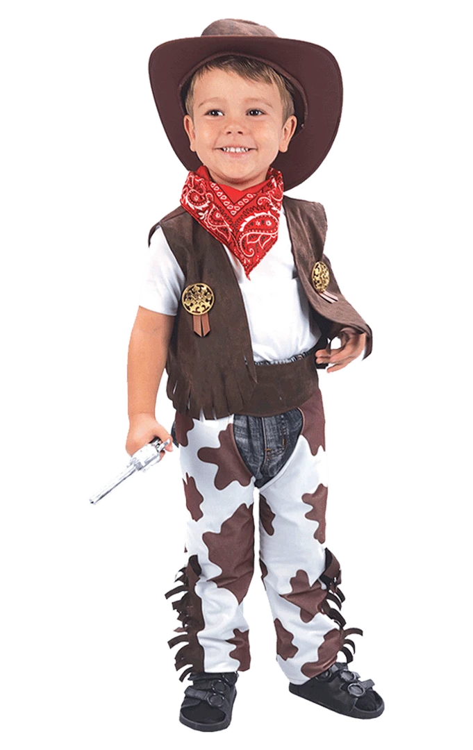 Bristol Novelty Kids Wild West Cowboy Costume American / USA 3 Bristol Novelty Kids Wild West Cowboy Costume American / USA