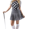 Orion Costumes Womens Pub Golf Costume - Black